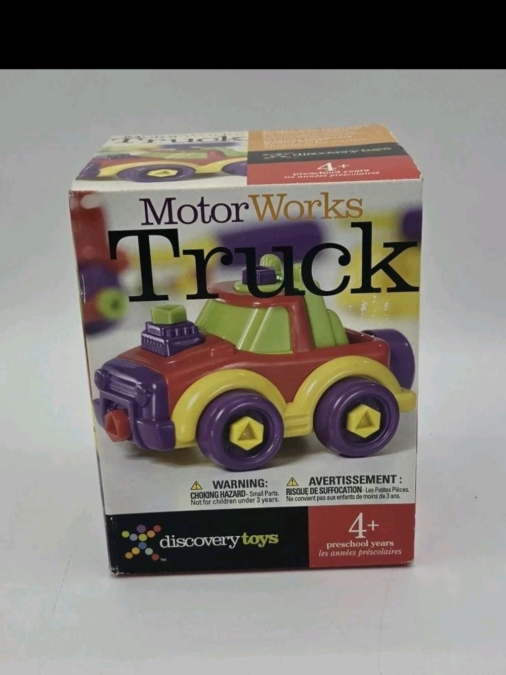 Discovery Toys Motor Works Truck 2176 Hands On Learning New Ages 4+ New In Box